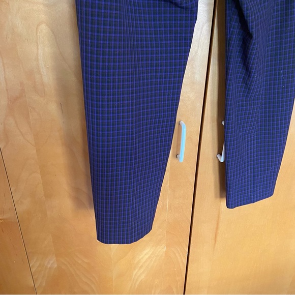 Elie Tahari Purple Plaid Pants (sz 8) - Picture 12 of 13